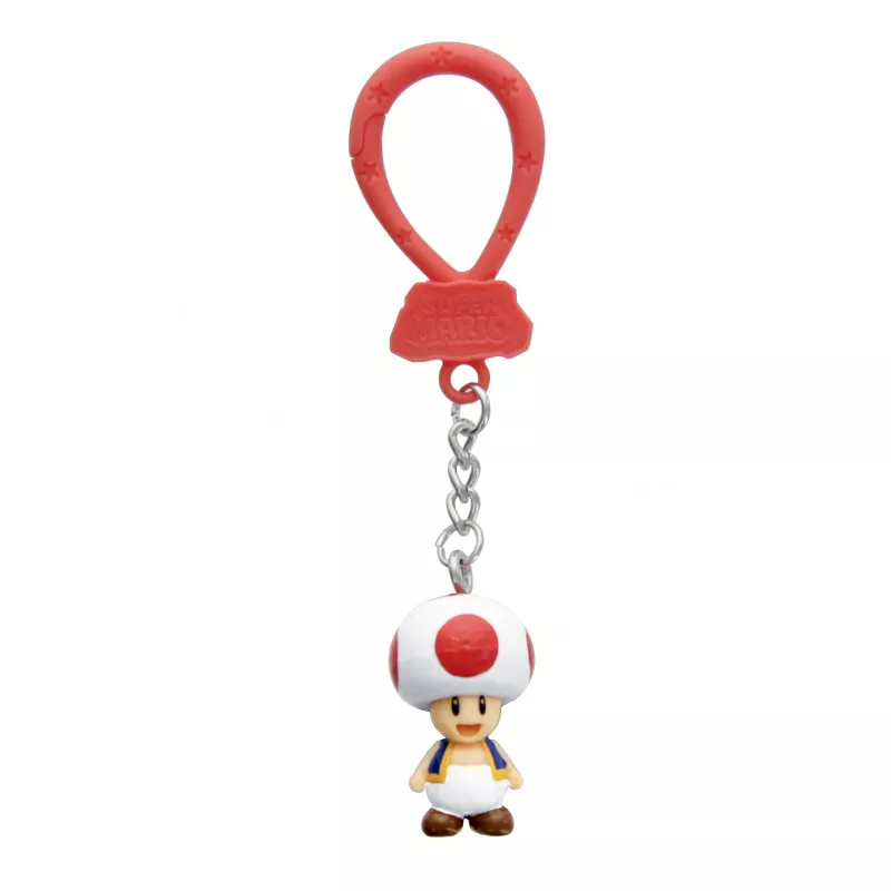 Backpack Buddies Schlüsselanhänger-Set Paladone Super Mario CDU mit 24 Stück – verschiedene Charaktere, Sammelzubehör