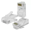 RJ45 Stecker QOLTEC 54544 CAT6 UTP, 100 Stück Packung