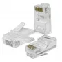 RJ45 Stecker QOLTEC 54544 CAT6 UTP, 100 Stück Packung