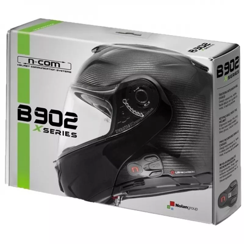 Nolan N-Com B902 X Motorrad-Intercom 1 St. Schwarz