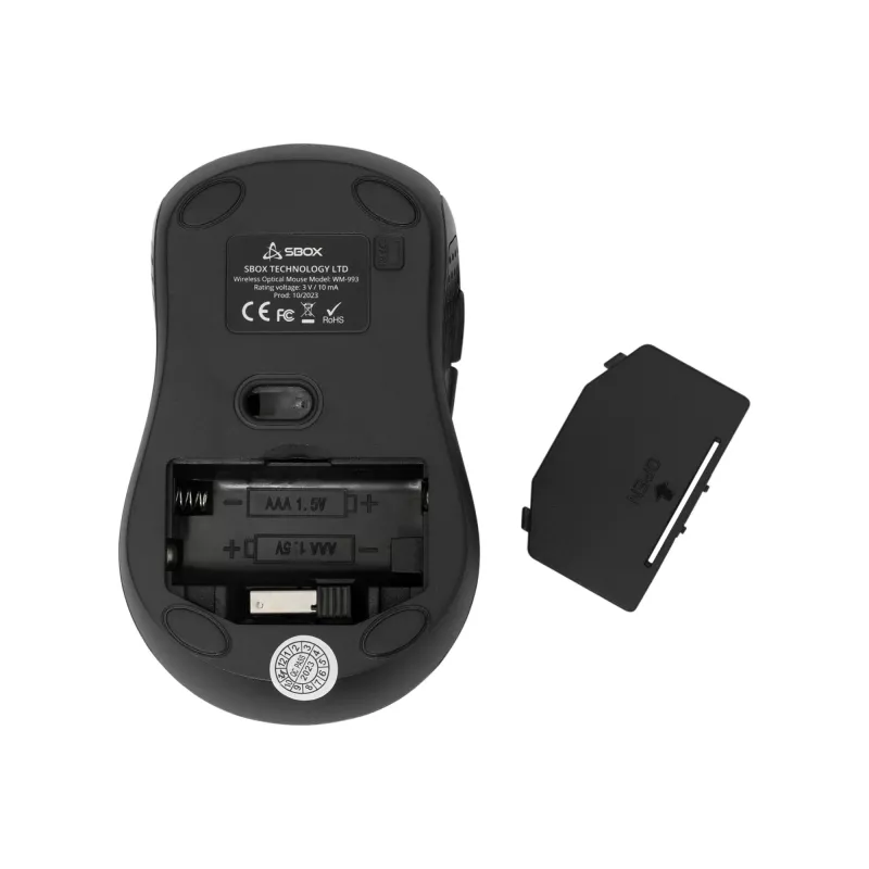 Maus SBOX WM-993 Silber USB Typ-A