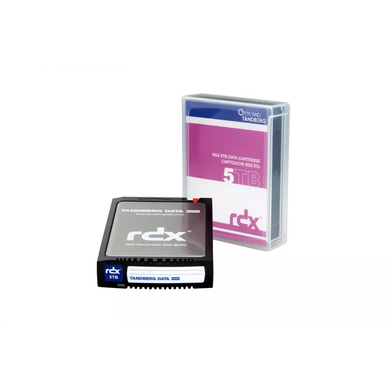 Overland-Tandberg 8862-RDX 5 TB RDX-HDD-Kassette, schwarz (1 Stk.)