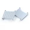 Kühlkörper-Set ALLNET NanoPi Neo / Neo2 – Großpackung mit 50 Stück, passive Aluminiumkühlung