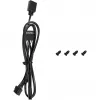 DeepCool FL12R R-FL12R-BKAPN1-G Reverse 120 mm Gehäuselüfter, 500-2150 U/min, 33,9 dB, Schwarz