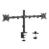Maclean Tischhalterung für 2 Monitore, VESA 75x75 und 100x100, 17-32, 2x 9kg, MC-754N