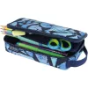 Federmäppchen Herlitz 2 Go CamoBlue Polyester Blau 210x130x60mm