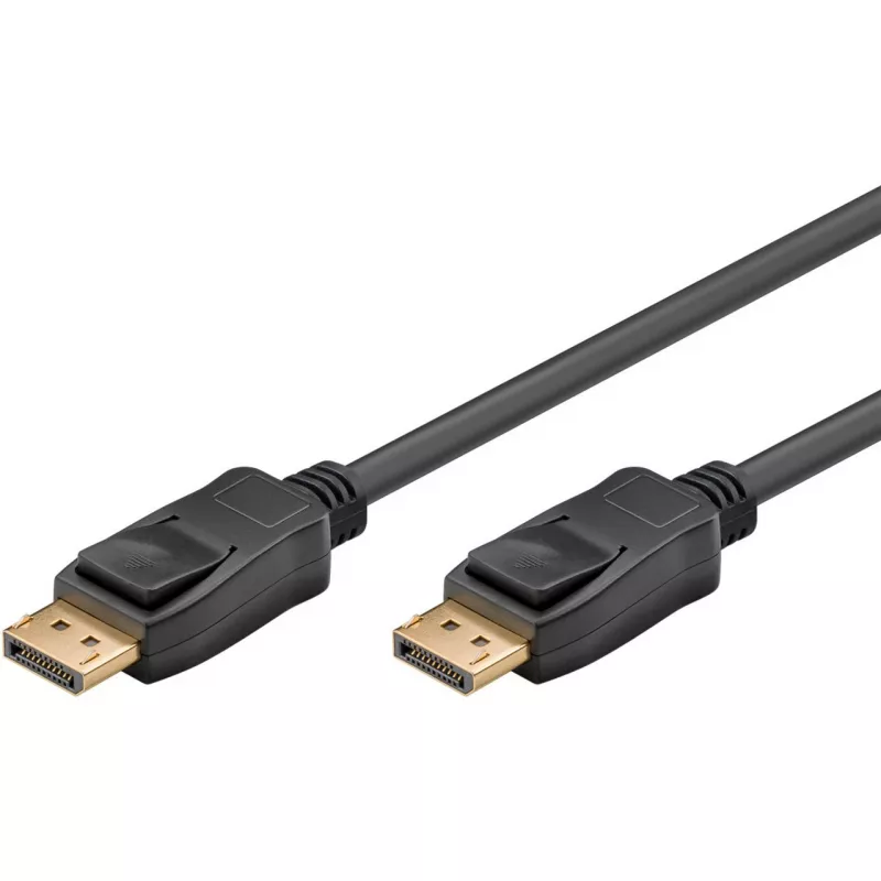 Cable DisplayPort 1.4 Stecker > DisplayPort Stecker (schwarz, 2 Meter, 8K)