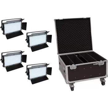 LED-Panel-Set EUROLITE PLL-480 QCL 4x mit Tragetasche