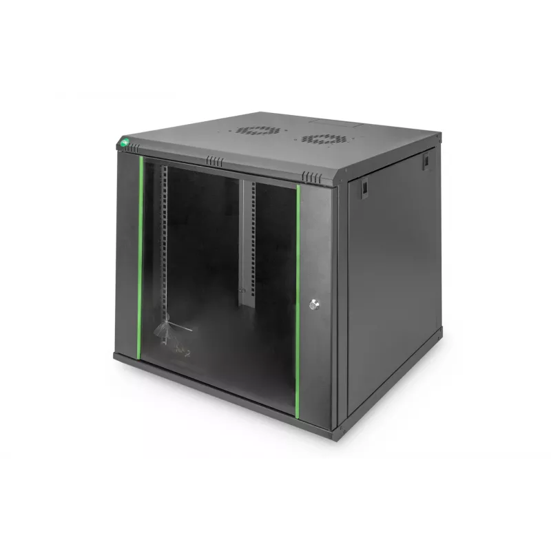 Wandmontagerack Digitus DN-19 12U-6/6-EC-SW