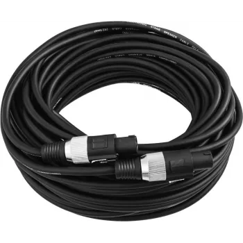 Lautsprecherkabel Omnitronic 3022130P, 2×2,5 mm², 20 m, schwarz