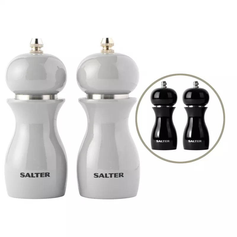 Salz- und Pfeffermühlen Salter 7613 GYXR, grau glänzend