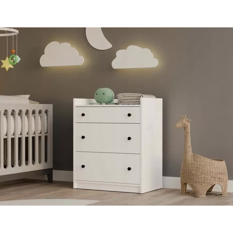 HOUSTON Kommode weiß