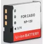 Extra Digital NP-130 Akku für Casio, 3,7 V 2000 mAh, Li-ion