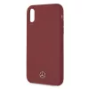Mercedes-Benz Hard Cover Silicone für Apple iPhone XR Rot MEHCI61SILRE