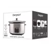 Beper BC.510 digitaler Slow Cooker, 4,5 l, 280 W, Edelstahl