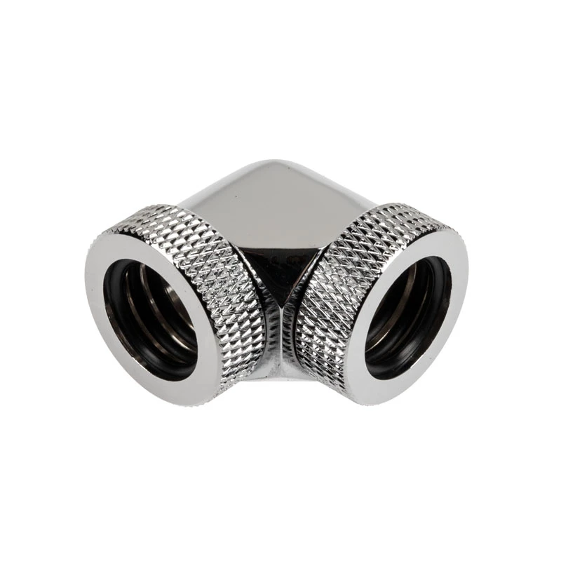 Raijintek Pelias D160906 16 mm 90°-Adapter (6er-Pack), silber