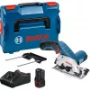 Akku-Handkreissäge GKS 12V-26 Professional, 12 Volt (Blau/Schwarz, 2x Lithium-Ionen-Akku 3,0Ah, in L-BOXX)