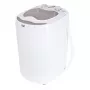 Toplader-Waschmaschine Adler AD 8055, tragbar, 3 kg Kapazität, creme, Drehregler, 150 W