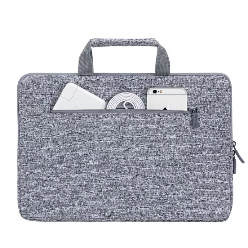 Rivacase Anvik 7913 13,3 Zoll Laptophülle, Hellgrau