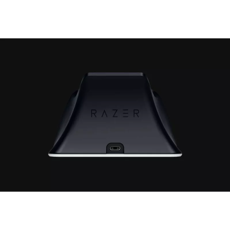 Razer RC21-01900100-R3U1 Schnellladestation für PlayStation 5 DualSense Controller, USB-C-auf-USB-A-Kabel, Weiß