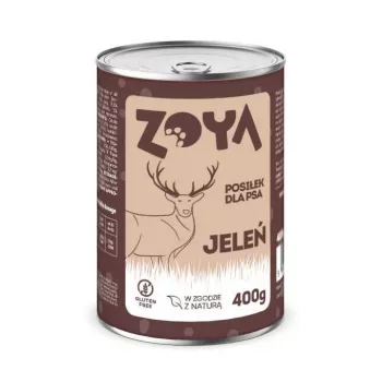 ZOYA Hirsch - Nassfutter für Hunde - 400g