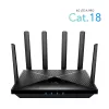 Cudy LT18 Drahtloser Router Gigabit Ethernet Dual-Band (2,4 GHz / 5 GHz) 4G Schwarz