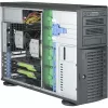 Super Micro Supermicro SC743 AC-1K26B-SQ - Tower - 4U - Erweitertes ATX - SAS - Hot-Swap 1200 Watt - Schwarz - USB (CSE-743AC-1K26B-SQ)