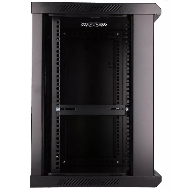 Wandmontageschrank Extralink Extralink Rackmount cabinet 12U 600x450 Schwarz