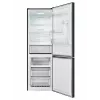 Amica FK3506D.2F(E) Kühl-Gefrierkombination, Gefrierfach unten, 226 l Kühlteil + 96 l Gefrierteil, Total No Frost, Energieklasse E, Schwarz