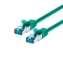 Netzwerkkabel LOGON SSTP Cat5e, RJ-45–RJ-45, 1 m, grün