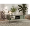 Cama TRESSE Bank / Tisch 110x60x40 matt grün