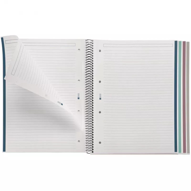 MIQUELRIUS Collegeblock Eco Design 4 liniert DIN A4 mit Innenrand (A295999)