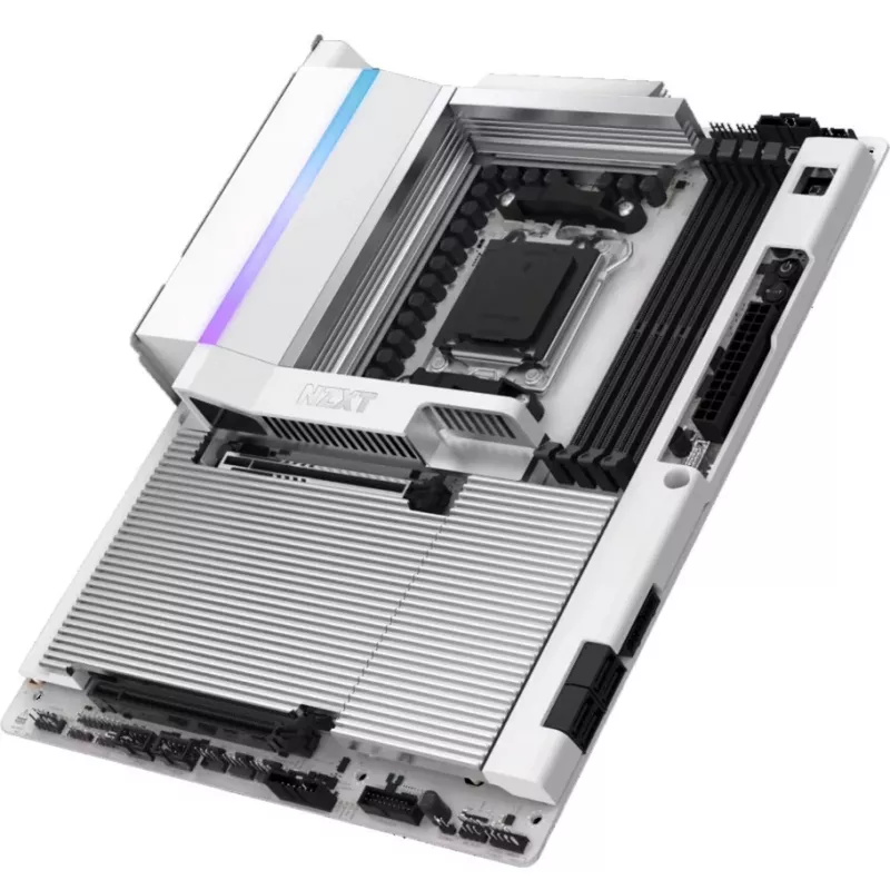 NZXT N9 X870E Weiß AM5 DDR5 ATX Motherboard