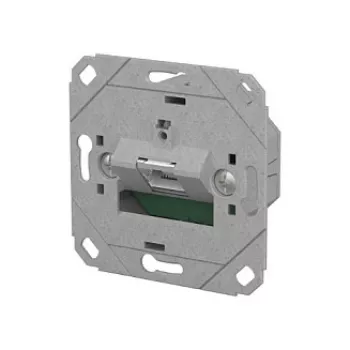 METZ CONNECT 130E371200-I E-DAT C6A LSA++ RJ45 Anschlussdose, 1-Port, Unterputz, Metallic