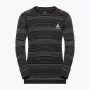Odlo Set lang ACTIVE WARM ECO SET Kinderunterwäsche-Set, Größe 164 cm, Schwarz und Grau