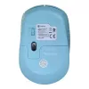 Natec Stork NMY-2001 kabellose optische Maus, 1600 DPI, USB-Empfänger, blau