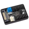 Aqua Computer SPLITTY9 ACTIVE Aktiver Splitter für bis zu 9 PWM-Lüfter