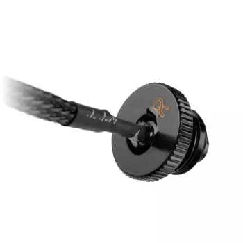 Temperatursensor Alphacool 17596 Messing Schwarz 18 mm Tiefe 17 mm Höhe