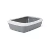 Katzentoilette Savic Iriz 50 cm — Savic Iriz Katzenklo, Kunststoff, 50×37×13,5 cm, grau, 1 kg