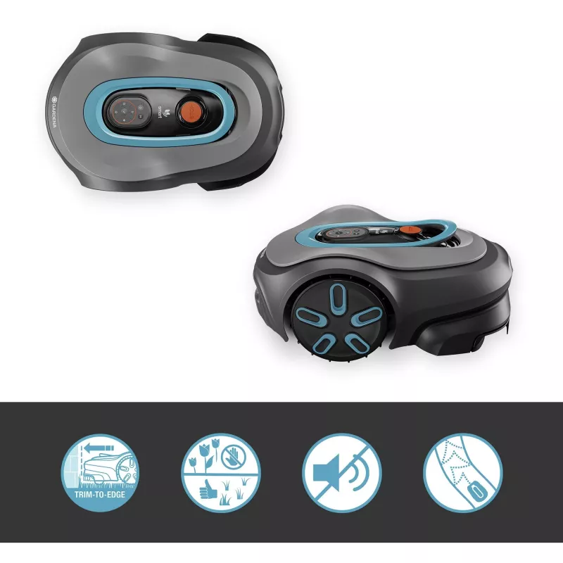 Mähroboter Gardena smart SILENO pro Batterie 600 m² 16 cm