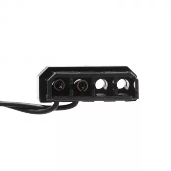 Akyga AW-12E-BR 120 mm Gehäuselüfter, 33 rote LEDs, Molex, Schwarz