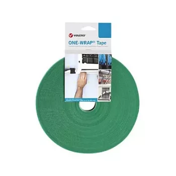 Velcro One Wrap Tape Velcro-Kabelbinder Polypropylen (PP) Grün 25.000 mm × 20 mm, 1 Stk.