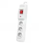 Steckdosenleiste ARMAC Multi M3 mit 3 Steckdosen und 5 m Kabel, grau