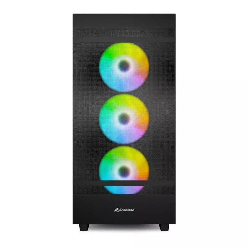 PC-Gehäuse Sharkoon REBEL C50 RGB Full Tower Schwarz