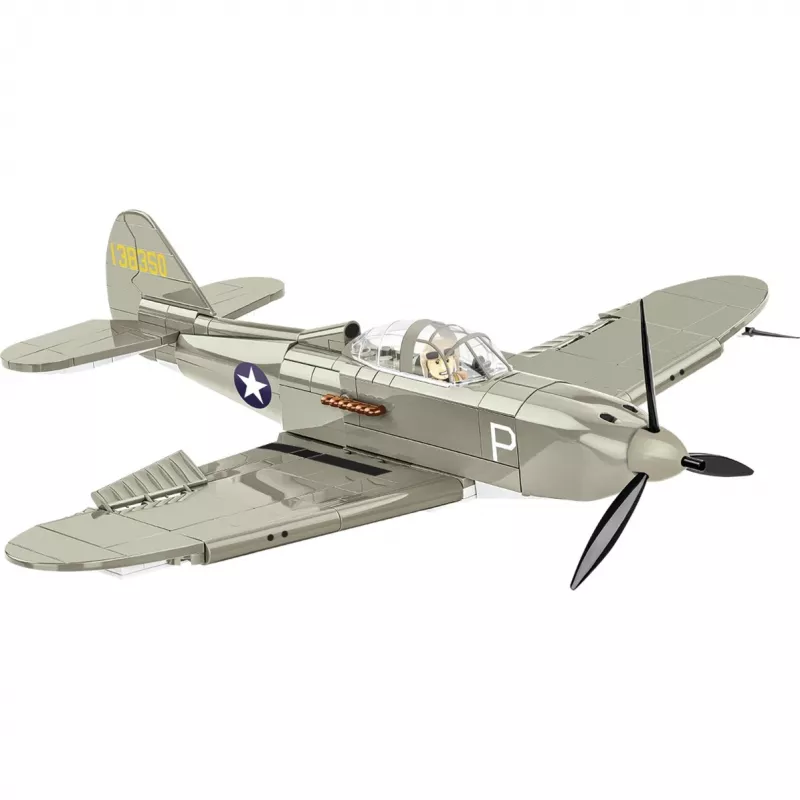 Cobi Bell P-39D Airacobra Bausatz, grau, 361 Teile