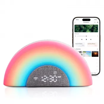 Momcozy Rainbow Weiß Noise Machine Grau
