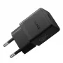 Baseus Palm USB- und USB-C-Ladegerät 20W, EU, schwarz