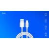 USB 2.0-Kabel SAVIO CL-168, USB A (Stecker) auf USB C (Stecker), 3 m, weiß