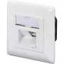 DIGITUS DN-9005-N - Anschlussdose, Unterputz - RJ-45 X 2 - RAL 9010 - 2 Ports (DN-9005-N)