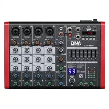 Audiomischer DNA CM6-DSP USB MP3 Bluetooth